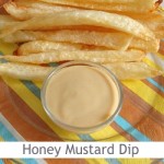 Dimah - http://www.orangeblossomwater.net - Honey Mustard Dipping Sauce