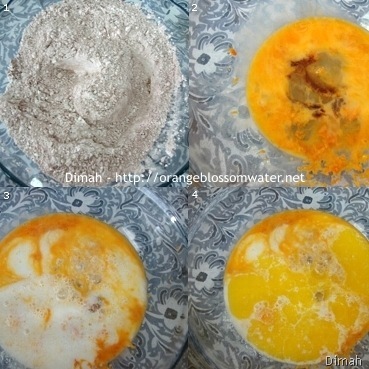 Dimah - http://www.orangeblossomwater.net - White Chocolate Chip Muffins 1