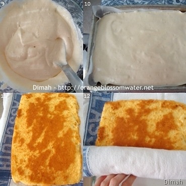 Dimah - http://www.orangeblossomwater.net - Passion Fruit Curd Sponge Roll 3