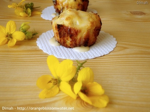 Dimah - http://www.orangeblossomwater.net - Passion Fruit and White Chocolate Muffins 6