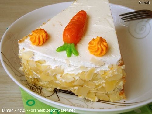 Dimah - http://www.orangeblossomwater.net - Old Fashioned Carrot Cake 99