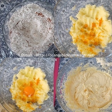 Dimah - http://www.orangeblossomwater.net - Orange Cream Layer Cake 1