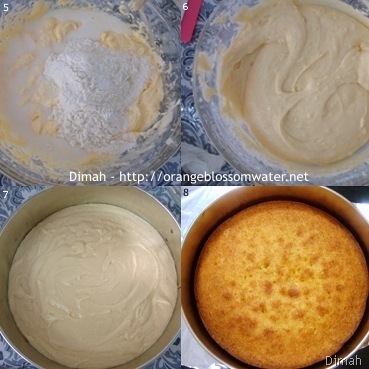 Dimah - http://www.orangeblossomwater.net - Orange Cream Layer Cake 2