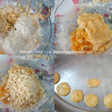 Dimah - http://www.orangeblossomwater.net - White Chocolate Orange Dream Cookies 2