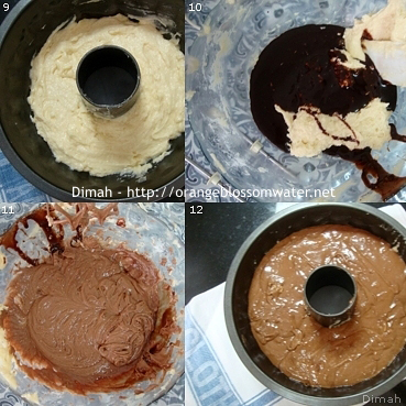 Dimah - http://www.orangeblossomwater.net - Vanilla Fudge Marble Cake 3